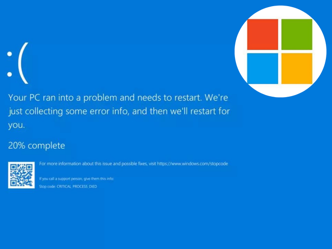 Microsoft's 'Blue Screen of Death'
