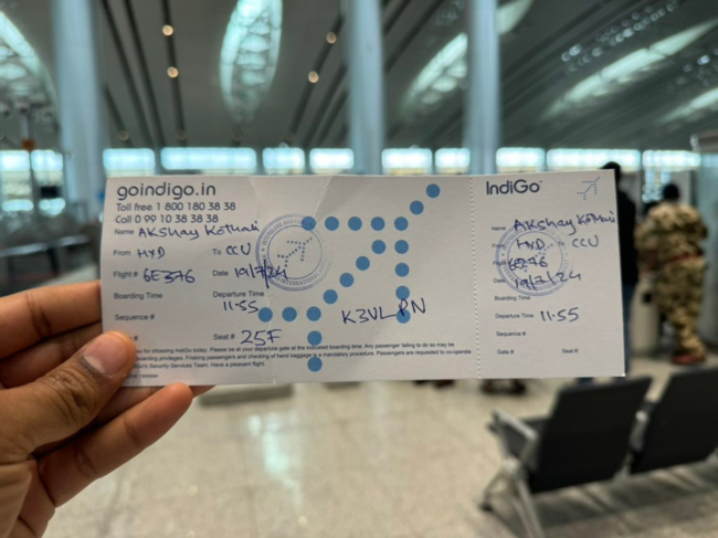 Microsoft outage results in handwritten boarding passes at IndiGo