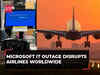 Microsoft IT outage disrupts airlines worldwide; leading to system failures and passengers narrates mishap
