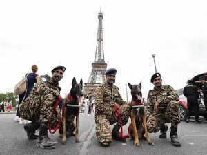 CRPF's K9 units among 10 arrive in Paris for high-stakes security at Paris Olympics 2024