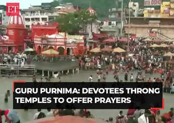Guru Purnima 2024: Devotees throng temples to offer prayers, take a holy dip on the auspicious day