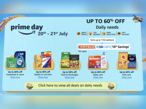 Prime Day Sale Daily Needs