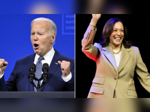 Joe Biden and Kamala Harris (AP and Reuters)