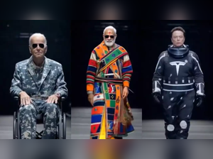 Watch as Biden, Obama, Modi, and Putin strut in style