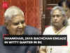 Rajya Sabha Monsoon session: Jagdeep Dhankhar, Jaya Bachchan engage in witty banter in Parliament