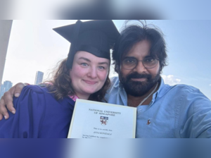 Pawan Kalyan's Wife, Anna Lezhneva, Earns Master's Degree from National University of Singapore