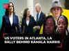 'She'd be a great president of United States': Atlanta, LA voters rally behind Kamala Harris
