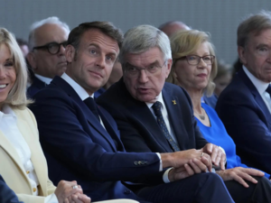 Ahead of 2024 Paris Olympics, IOC leaders tout games as multilateral unifier in divided world