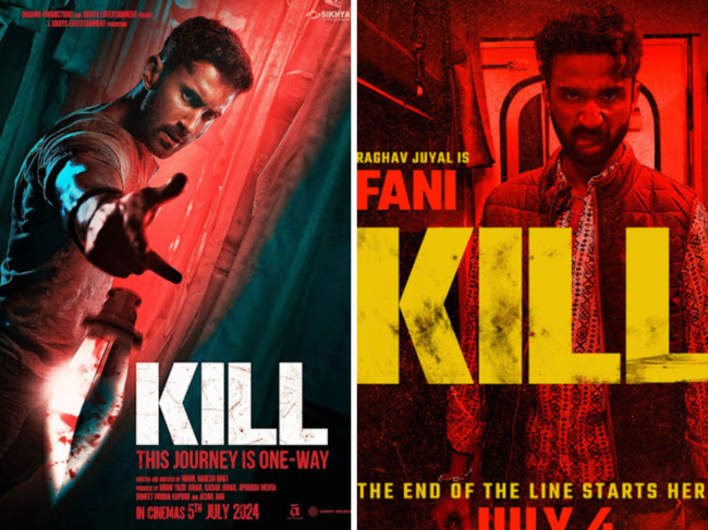 'Kill' movie posters