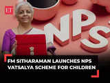 Budget 2024: FM Sitharaman unveils NPS Vatsalya scheme; now parents can invest for their child 1 80:Image