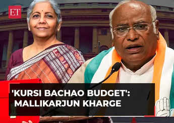 'Kursi bachao budget': Mallikarjun Kharge slam FM Sitharaman's Budget