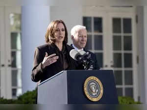 Why did Joe Biden call Kamala Harris and say he would not go anywhere? What does it mean? Details he:Image
