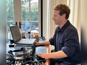 Photo of Mark Zuckerberg's desk setup viral on social media, what's so special about it?:Image