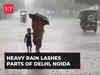 Heavy rain lashes parts of Delhi, Noida; IMD predicts more showers
