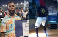 Man twerks for over 3 hours for mental health awareness, wins Guinness record. Watch video