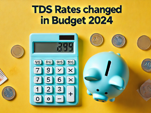 TDS rates reduced in Budget 2024: Check latest rates:Image