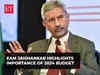 'We've got 22% growth…': EAM Jaishankar highlights importance of 2024 Budget amid global situation