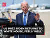 US President Biden feels ‘well’ as he makes 1st appearance after dropping out of Presidential race