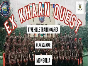 Indian Army contingent to participate in joint military Ex Khaan Quest 2024 in Mongolia