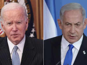 US President Joe Biden, Benjamin Netanyahu