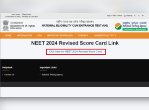 NEET final result