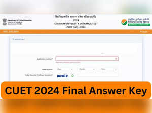 CUET 2024 Final Answer Key Date