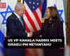 US: Kamala Harris and Benjamin Netanyahu meet in VP's ceremonial office