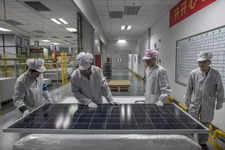 China rules solar energy, but its industry at home is in trouble