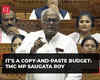 Sitharaman not a 'Trained Economist,' Budget lacks 'original ideas': TMC MP Saugata Roy