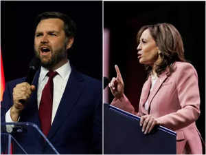 Kamala Harris criticises JD Vance's abortion stance after he formally accepts VP nomination