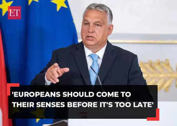 'Europeans should come to their senses before it's too late': Hungary’s Orban warns of EU's demise
