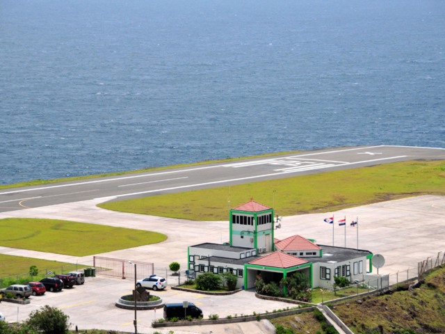 Saba Airport, Dutch Caribbean