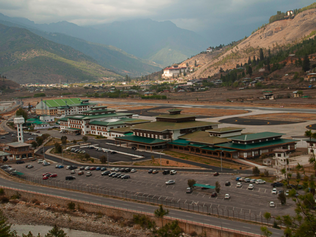 ​Paro Airport, Bhutan