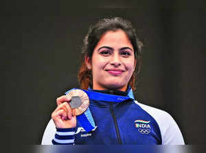 Manu Bhaker 1st Indian Woman Shooter to Win Olympic Medal
