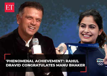 Rahul Dravid's reaction on Manu Bhaker's achievement: 'Phenomenal ...'