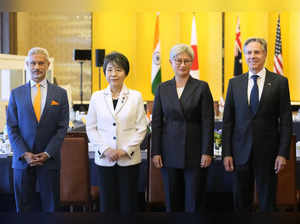 Blinken and envoys from Japan, Australia and India work to improve maritime safety in Asia-Pacific