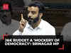 Srinagar MP denounces J&K Budget in Parliament as 'Sovereign Betrayal' of people of Jammu & Kashmir