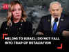 Israel-Hezbollah conflict: Italian PM Meloni advises Netanyahu not to fall into trap of retaliation