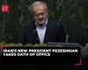 Iran's new president Pezeshkian takes oath of office at the parliament in Tehran