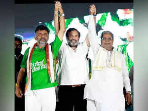 Rahul Gandhi Siddaramaiah, DK Shivakumar