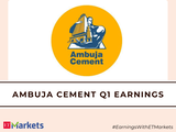 Ambuja Cements Q1 Results: Standalone profit falls 12% YoY to Rs 571 crore, revenue drops 5%