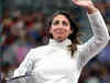 Olympic fencer Nada Hafez competes while 7 months pregnant: 'Carrying a little Olympian'