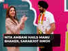 Nita Ambani hails Manu Bhaker, Sarabjot Singh for historic bronze at Paris Olympics
