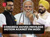 Congress MP Charanjit Singh Channi moves privilege motion against PM Modi for backing Anurag Thakur's 'caste' remark