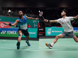 HS Prannoy and Lakshya Sen