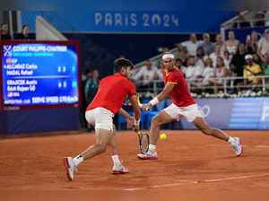 Rafael Nadal isn't sure whether he will play in Paris again after his Olympics end in a doubles loss