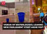 'Paper leakage outside, water leakage inside': Videos of waterlogged, leaking new Parliament start meme fest