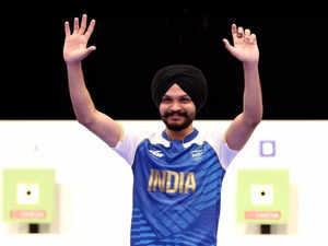 Bronze medalist Sarabjot Singh