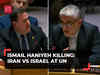 Iran vs Israel at United Nations: Iravani, Miller clash at UN over Hamas leader Haniyeh's killing in Tehran