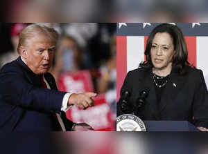 Trump, Harris